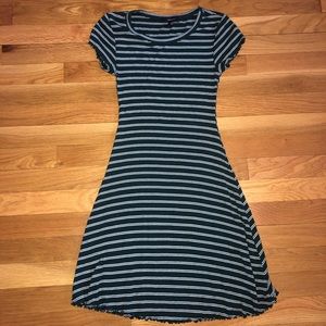 Striped T-Shirt Dress